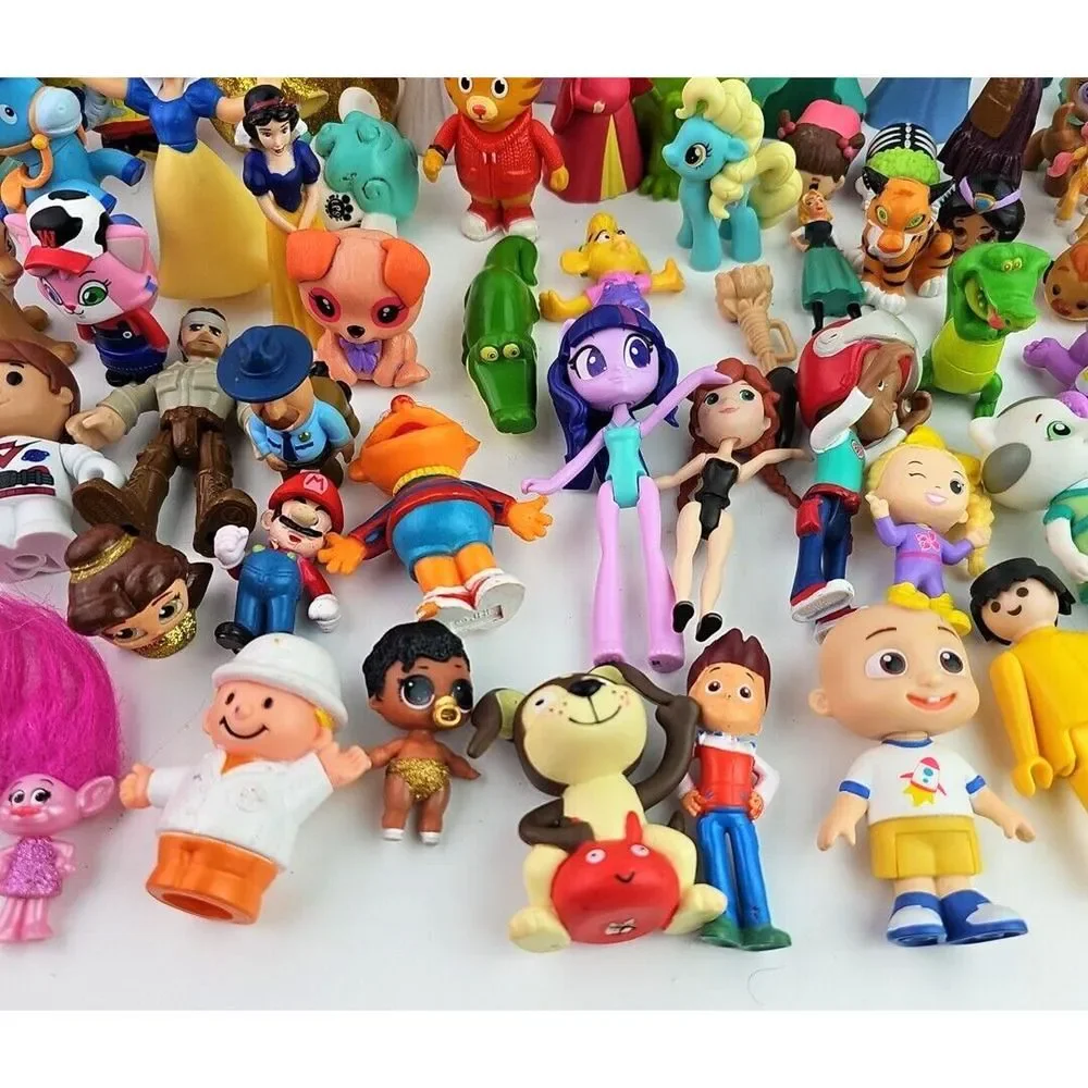 Large LOT of Small Toys Action Figure Disney Pixar Mattel Hasbro Vintage to Now